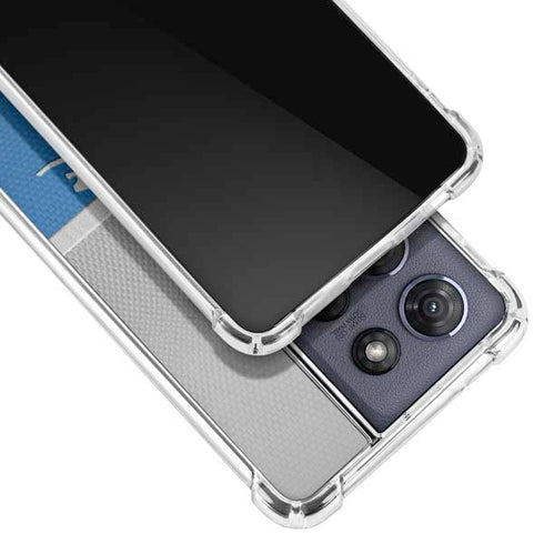 NFL Detroit Lions Vintage Moto G 5G (2025) Clear Case
