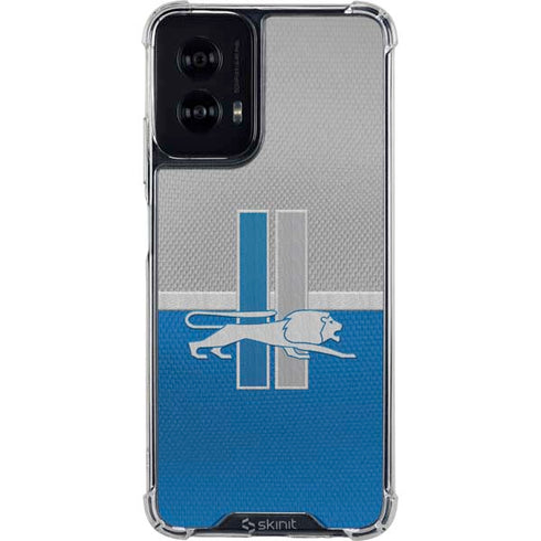 NFL Detroit Lions Vintage Moto G Power 5G (2024) Clear Case