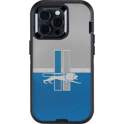 NFL Detroit Lions Vintage Otterbox Defender iPhone Skin