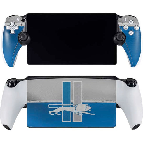 NFL Detroit Lions Vintage PlayStation Portal Remote Player Skin
