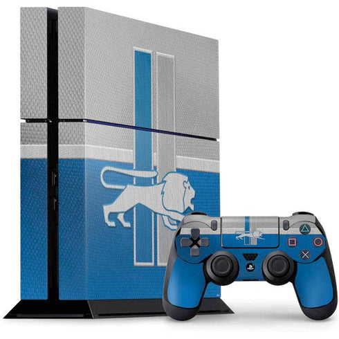 NFL Detroit Lions Vintage PlayStation PS4 Skins