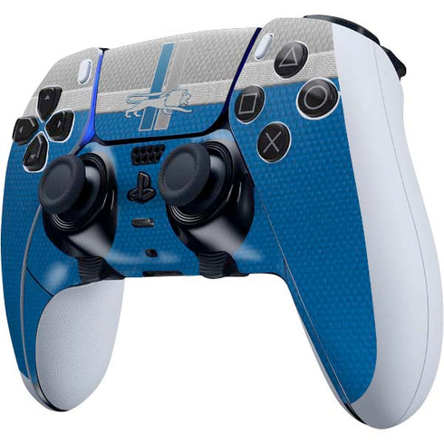 NFL Detroit Lions Vintage PS5 DualSense Edge Pro Controller Skin