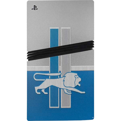 NFL Detroit Lions Vintage PS5 Pro Bundle Skin