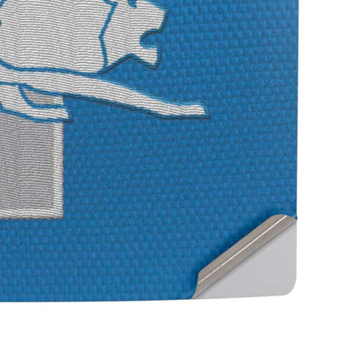 NFL Detroit Lions Vintage PS5 Pro Disk Console Skin