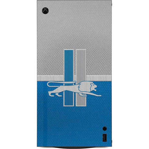 NFL Detroit Lions Vintage XBox Series X Digital Edition Console Skin