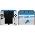 NFL Detroit Lions White Striped Nintendo Skins