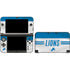 NFL Detroit Lions White Striped Nintendo Skins
