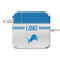 NFL Detroit Lions White Striped 85W Power Adapter (15 and 17 inch MacBook Pro Charger) Skin