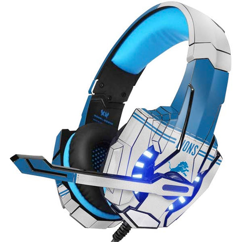 NFL Detroit Lions White Striped BENGOO G9000 Skin