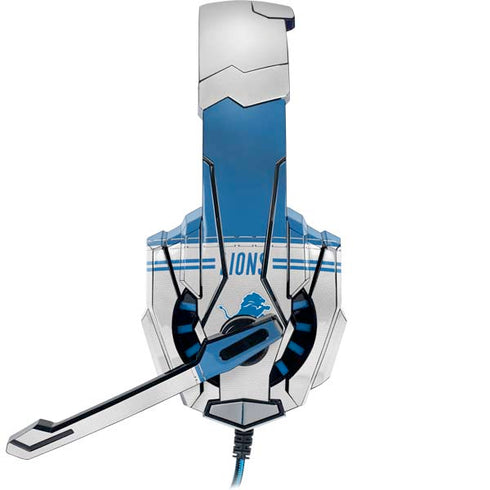 NFL Detroit Lions White Striped BENGOO G9000 Skin