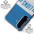 NFL Detroit Lions White Striped Galaxy A36 5G Clear Case
