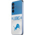 NFL Detroit Lions White Striped Galaxy A36 5G Skin