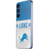 NFL Detroit Lions White Striped Galaxy A55 5G Skin