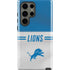 NFL Detroit Lions White Striped Galaxy S23 Ultra Pro Case