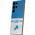 NFL Detroit Lions White Striped Galaxy S24 Ultra Skin