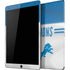 NFL Detroit Lions White Striped iPad Skins