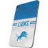 NFL Detroit Lions White Striped Apple iPad Mini Skin