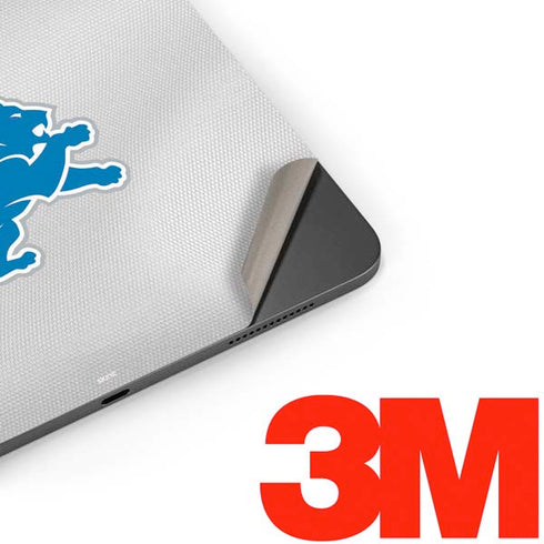 NFL Detroit Lions White Striped Apple iPad Pro Skin