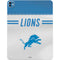NFL Detroit Lions White Striped iPad Pro 13in M4 (2024) Skin