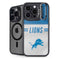 NFL Detroit Lions White Striped iPhone 14 Pro Kickstand Case