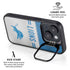 NFL Detroit Lions White Striped iPhone 15 Plus Kickstand Case