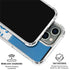 NFL Detroit Lions White Striped iPhone 16 Pro Clear Case