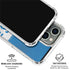 NFL Detroit Lions White Striped iPhone 16 Pro Max Clear Case