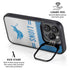 NFL Detroit Lions White Striped iPhone 16 Pro Max Kickstand Case