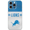 NFL Detroit Lions White Striped iPhone 16 Pro Skin
