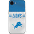 NFL Detroit Lions White Striped iPhone 16e Skin