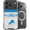 NFL Detroit Lions White Striped iPhone 18 Pro MagSafe Case