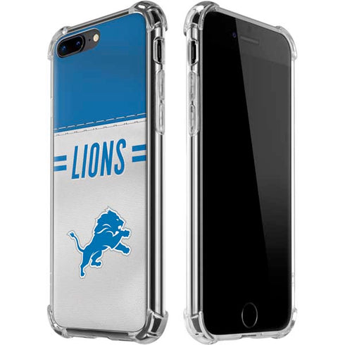 NFL Detroit Lions White Striped iPhone Cases