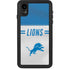 NFL Detroit Lions White Striped iPhone Cases