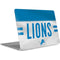 NFL Detroit Lions White Striped Apple MacBook Air Skin