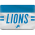 NFL Detroit Lions White Striped Apple MacBook Air Skin