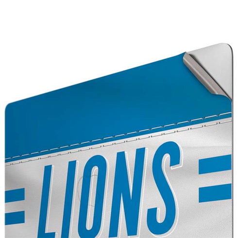 NFL Detroit Lions White Striped Apple MacBook Pro 16-inch Skin