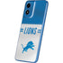 NFL Detroit Lions White Striped Moto G Play 4G (2024) Skin