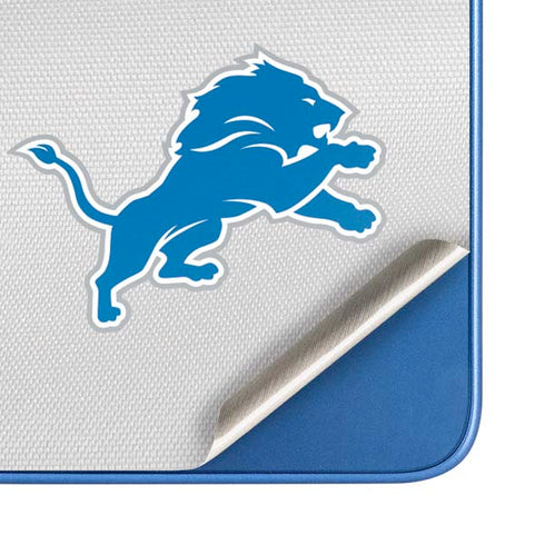 NFL Detroit Lions White Striped Moto G Play 4G (2024) Skin