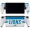NFL Detroit Lions White Striped PlayStation Portal Remote Player Skin