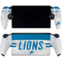 NFL Detroit Lions White Striped PlayStation Portal Remote Player Skin