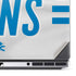 NFL Detroit Lions White Striped Dell Precision Skin