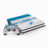 NFL Detroit Lions White Striped PlayStation PS4 Skins