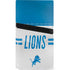 NFL Detroit Lions White Striped PS5 Pro Disk Console Skin