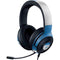 NFL Detroit Lions White Striped Razer Kraken X Skin