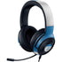 NFL Detroit Lions White Striped Razer Kraken X Skin