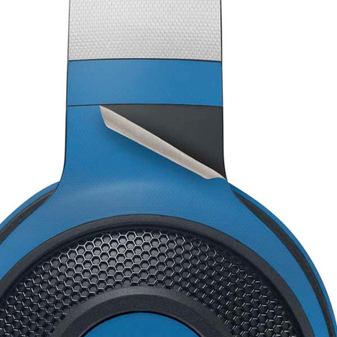 NFL Detroit Lions White Striped Razer Kraken X Skin