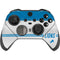 NFL Detroit Lions White Striped Xbox Elite Wireless Controller Series 2 Skin