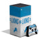 NFL Detroit Lions White Striped XBox Series X Digital Edition Bundle Skin