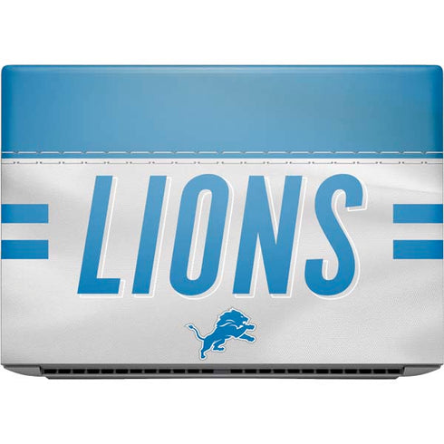NFL Detroit Lions White Striped HP ZBook Fury 16 G10 Skin