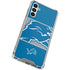 NFL Detroit Lions Zone Block Gabb Phone 4 Clear Case